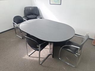 Office Desk and Chairs