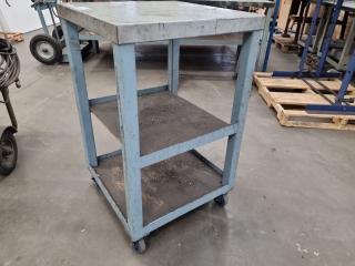 Mobile Heavy Duty Workshop Shelf Trolley