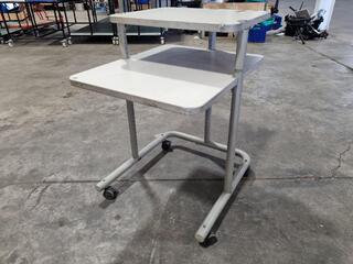 Mobile IT Computer Station Trolley