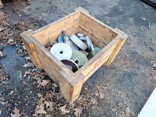 Crate of Assorted of Metal Supplies