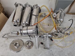 Assorted Stainless Steel Filter Housings