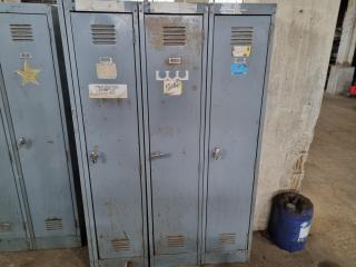 Steel Personnel Locker Unit, 3-Door