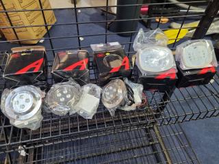 5x Boat LED Underwater & Deck Lights, New