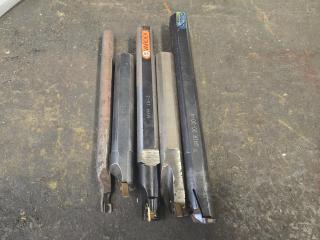 5 x Lathe Boring Bars 