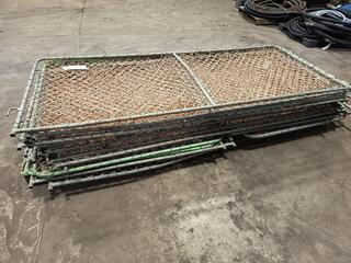 Galvanised Mesh Gates 17x Various Sizes