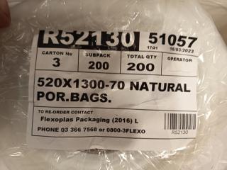 16 x R52130 520x1300mm Bags
