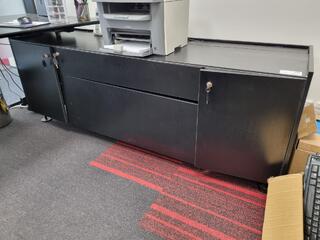 Black Office Cabinet/Drawer Unit