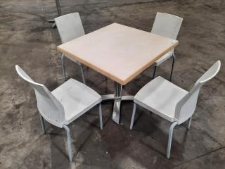 Cafe Style (Collapsible) Table  and Chairs Set