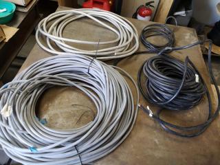 4x Loose Lengths of Electrical Cabling