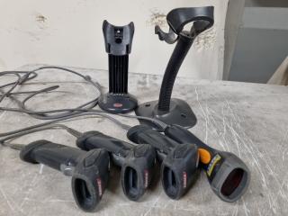 4x Barcode Scanners by Zebex