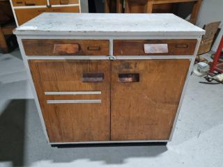 Vintage Workshop Drawer Cabinet