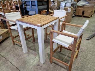 Bar Table and 4 Chairs