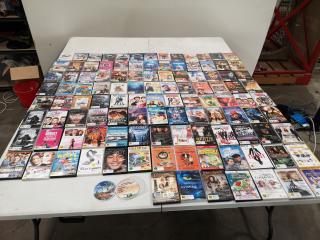 110+ Assorted DVD Movies