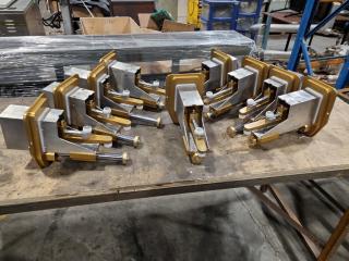 9x Custom Precision Engineered Sliding Rail Assemblies