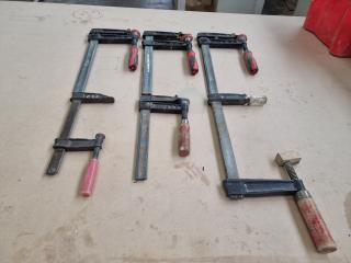 6 Assorted Bar Clamps