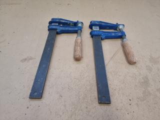 Pair of 300mm Piher Bar Clamps