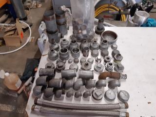 Large Assortment Of Pipe Fittings