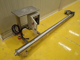 Stainless Steel Auger Screw Conveyor with Motor and Control Box