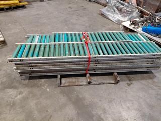 Roller Conveyor Sections 14 Pieces