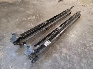 Pair of Heavy Duty Industrial Clamps