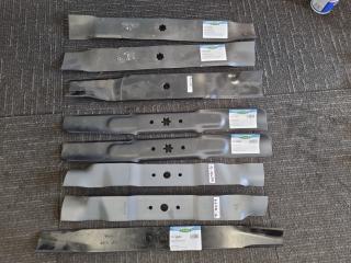 8x Assorted Replacemrnt Mower Bar Blades