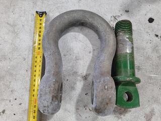 Large Bow Shackle, 13.5-Ton Capacity