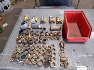 Tray of Assorted Pipe Fittings