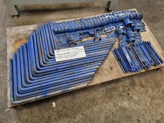 Assorted Steel Rods & Brackets