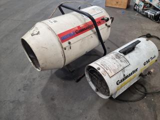 Pair of Andrews Gasmaster LPG Heaters (G35 & G125)