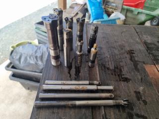 12 Assorted Milling Drills