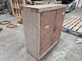 Industrial 2 Shelf Cabinet