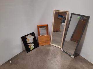 Assorted Mirrors and Picture