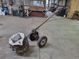 Industrial Forge Crucible Trolley