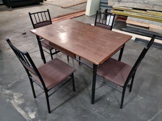 Dining Table and 4 Chairs