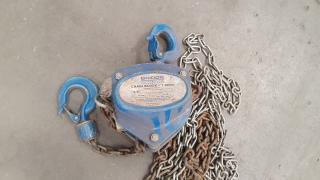 Bridon  Cookes 1 Tonne Chain Block