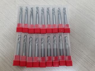 18x 6mm End Mills by ChipX, New