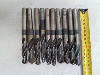 10 Large twist drills
