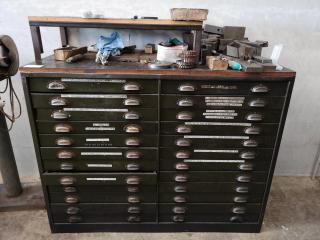 Heavy Duty Workshop Tool 24-Drawer Storage Unit