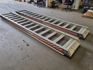 Pair of 4500kg Capacity Aluninium Ramps by Rapid Ramps