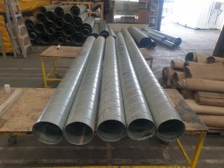 5 x Lengths 200mm Spiral Tube