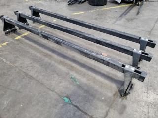 3x Prorack Tradesman Roof Bar Assemblies