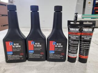 Yamaha Yamalube Ring Free Fuel Additive + Brake Caliper Grease