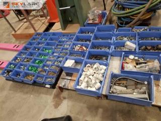 Large Number of Lamson Parts bins and Parts