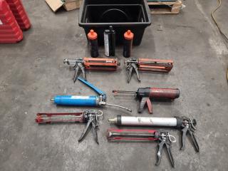 Assortment of Product Applicators/Guns