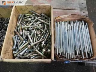 Large Assortment of Hardware, Nuts, Bolts, Screws & More