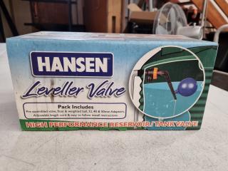 Hansen Water Tank Leveller Valve Assembly