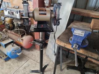 Allwin 250mm Bench Grinder DSW250D w/ Stand