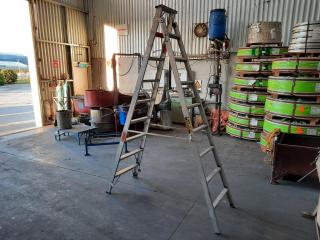 Ulrich Aluminium 2.5M A Frame Ladder