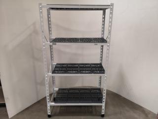 Commercial Kitchen Food Grade Shelving Unit by Novalok, 900mm Length