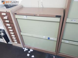 2 Drawer Office Tilt File Cabinet